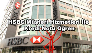 HSBC Müşteri Hizmetleri İle Kredi Notu Öğren